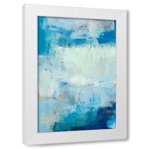 Kenning IV White Modern Wood Framed Art Print by Jachimiec, Sue