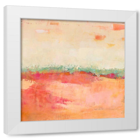 Apricity  IV White Modern Wood Framed Art Print by Jachimiec, Sue