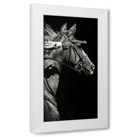 Getaway Vehicle II White Modern Wood Framed Art Print by Chapman, Julie T.