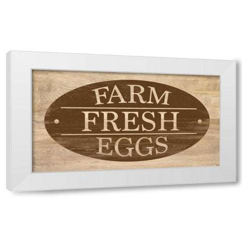 Farm Store I White Modern Wood Framed Art Print by Saunders, Alonzo