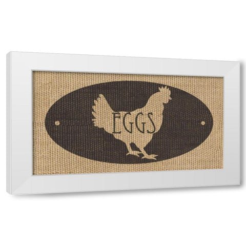 Farm Store V White Modern Wood Framed Art Print by Saunders, Alonzo