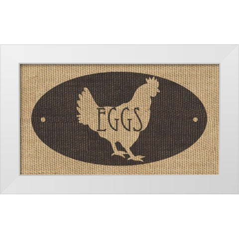 Farm Store V White Modern Wood Framed Art Print by Saunders, Alonzo