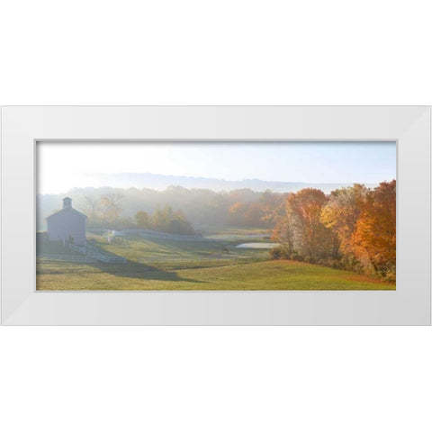 Farm and Country VII White Modern Wood Framed Art Print by McLoughlin, James