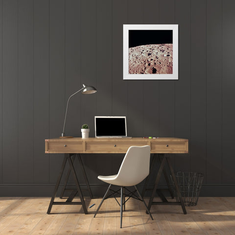 Space Photography IV White Modern Wood Framed Art Print by Unknown