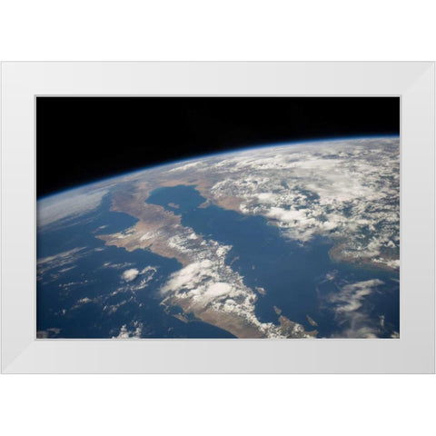 Space Photography XI White Modern Wood Framed Art Print by Unknown