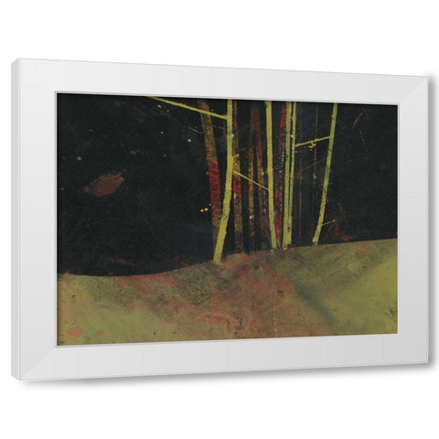 Into the Dark Wood White Modern Wood Framed Art Print by Bailey, Paul