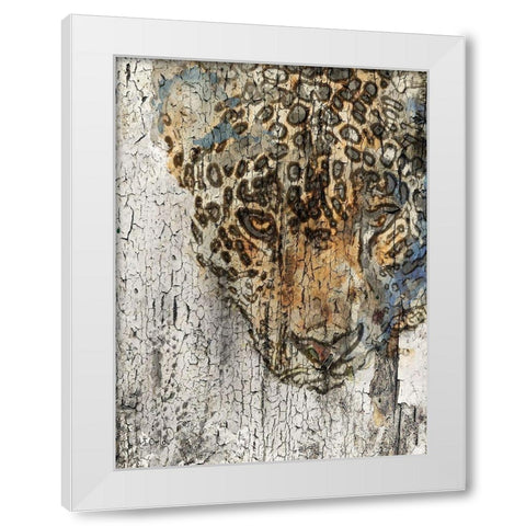 Chita White Modern Wood Framed Art Print by Orlov, Irena