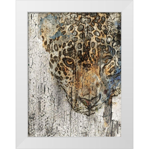 Chita White Modern Wood Framed Art Print by Orlov, Irena