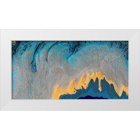 Kahuna White Modern Wood Framed Art Print by Ludwig, Alicia