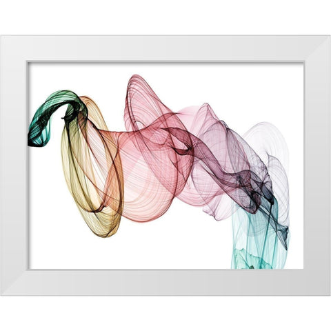 Invisible World VI White Modern Wood Framed Art Print by Orlov, Irena