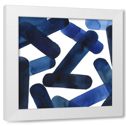 Barrel Deep I White Modern Wood Framed Art Print by Popp, Grace