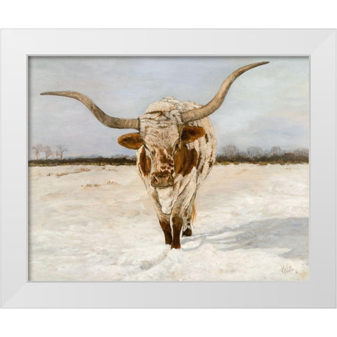 Sentimental Journey I White Modern Wood Framed Art Print by Winkler, Kathy