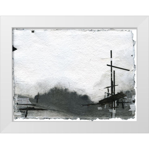 Pilgrimage II White Modern Wood Framed Art Print by Blixt, Ingrid