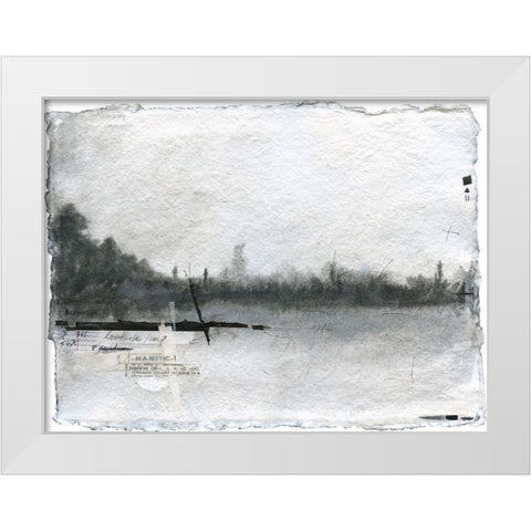 Pilgrimage III White Modern Wood Framed Art Print by Blixt, Ingrid