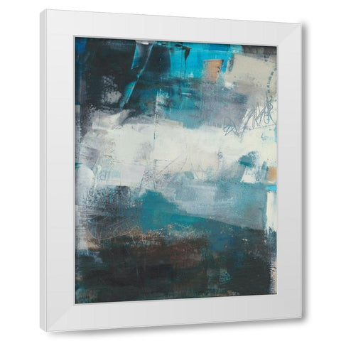 Umbra II White Modern Wood Framed Art Print by Jachimiec, Sue