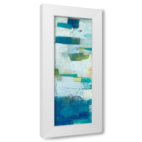 Crore II White Modern Wood Framed Art Print by Jachimiec, Sue