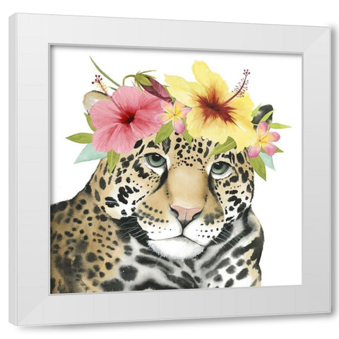 Tropical Halo VI White Modern Wood Framed Art Print by Popp, Grace