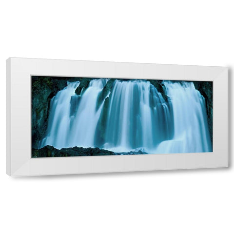 Dusk and Water II White Modern Wood Framed Art Print by McLoughlin, James