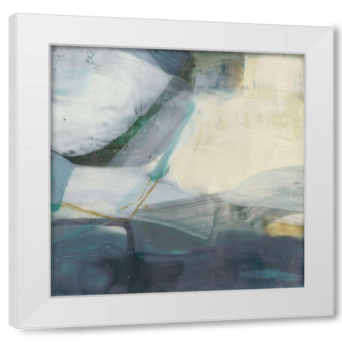 Tusk IV White Modern Wood Framed Art Print by Jachimiec, Sue