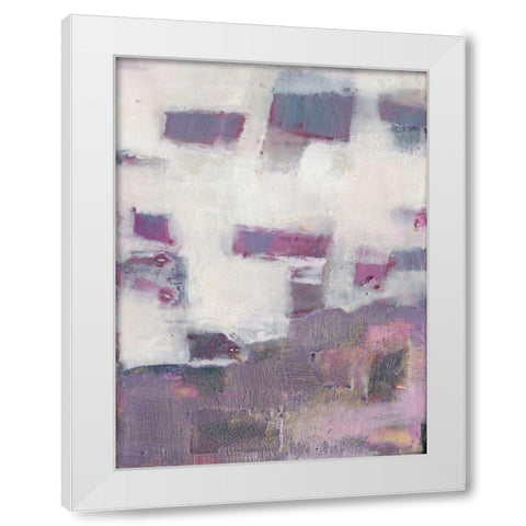 Tilde VI White Modern Wood Framed Art Print by Jachimeic, Sue