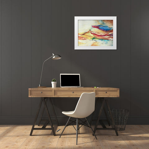 Soledad I White Modern Wood Framed Art Print by Villarreal, Gabriela
