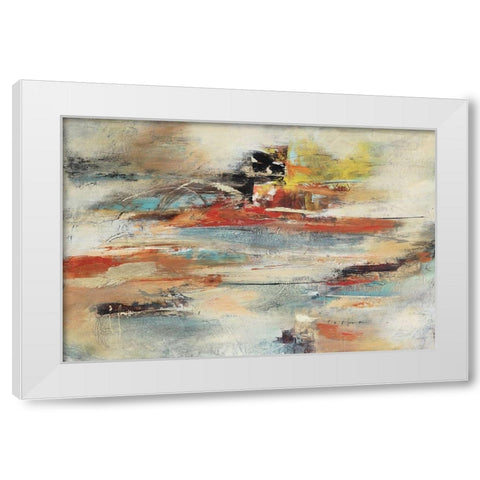 Tesiturno I White Modern Wood Framed Art Print by Villarreal, Gabriela