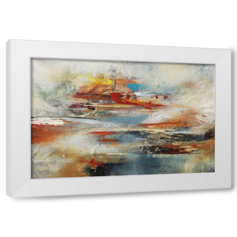 Tesiturno II White Modern Wood Framed Art Print by Villarreal, Gabriela
