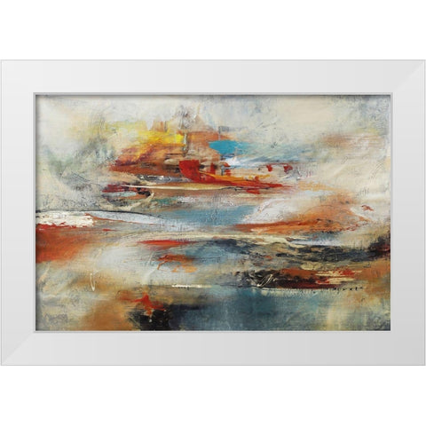 Tesiturno II White Modern Wood Framed Art Print by Villarreal, Gabriela