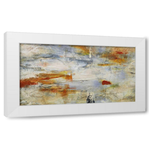 Visperas I White Modern Wood Framed Art Print by Villarreal, Gabriela