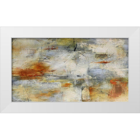 Visperas II White Modern Wood Framed Art Print by Villarreal, Gabriela
