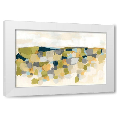 Pastoral Prism II White Modern Wood Framed Art Print by Vess, June Erica
