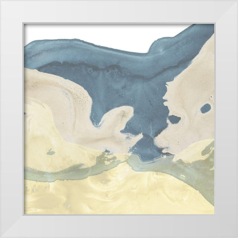 Mystique II White Modern Wood Framed Art Print by Vess, June Erica