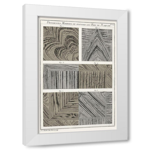 Survey of Architectural Design VI White Modern Wood Framed Art Print by Vision Studio