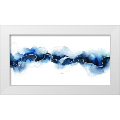 Glacial Break II White Modern Wood Framed Art Print by Popp, Grace