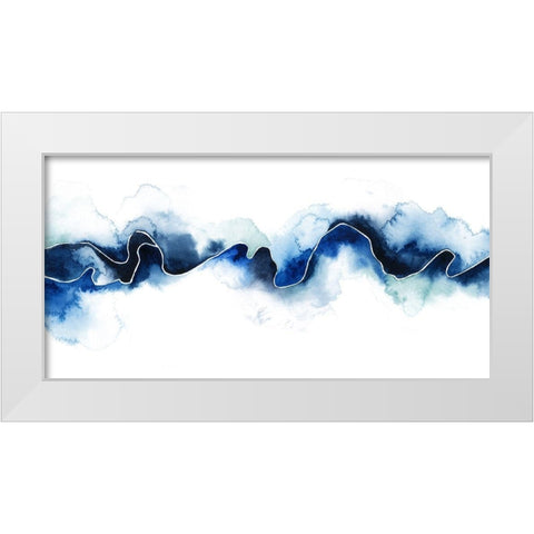 Glacial Break III White Modern Wood Framed Art Print by Popp, Grace