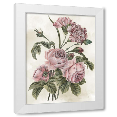 A Soft Breath I White Modern Wood Framed Art Print by Wang, Melissa