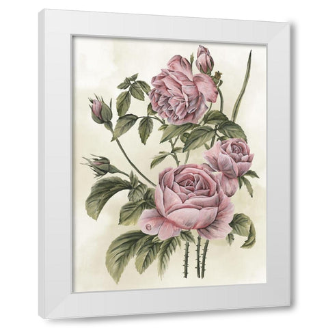 A Soft Breath II White Modern Wood Framed Art Print by Wang, Melissa