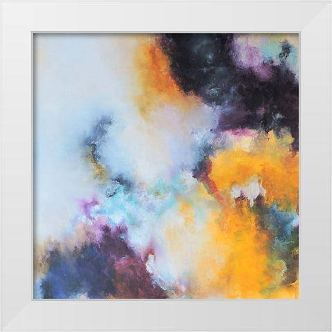 La Puerta del Cielo I White Modern Wood Framed Art Print by Herrera, Leticia