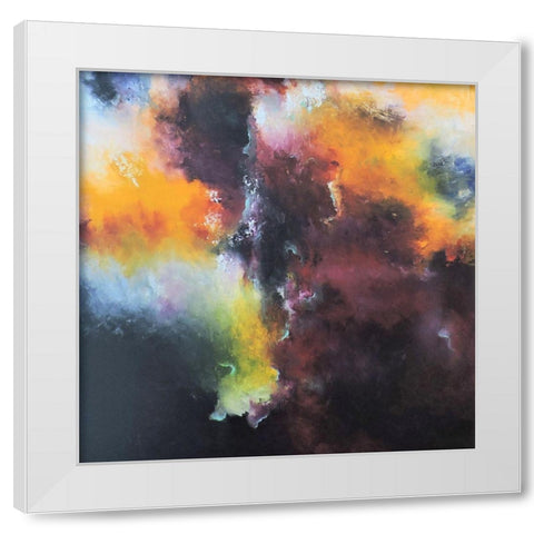 La Puerta del Cielo II White Modern Wood Framed Art Print by Herrera, Leticia