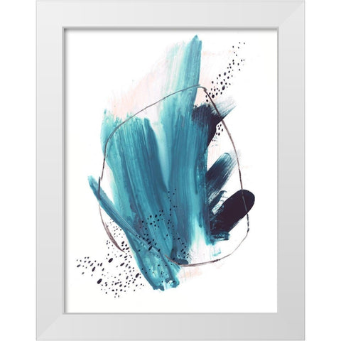 Century Plant I White Modern Wood Framed Art Print by Parker, Jennifer Paxton