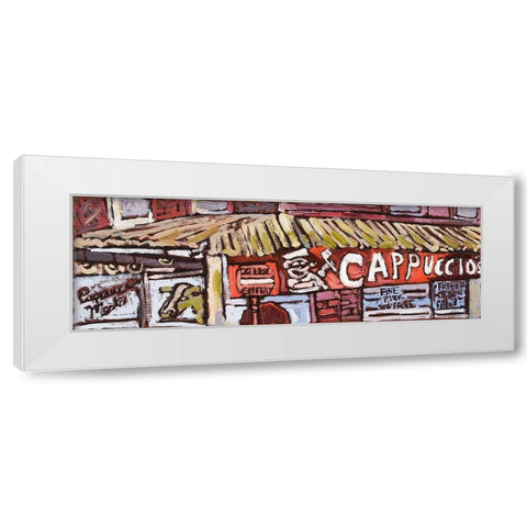 Urban Wires IV White Modern Wood Framed Art Print by Ferrell, Erin McGee