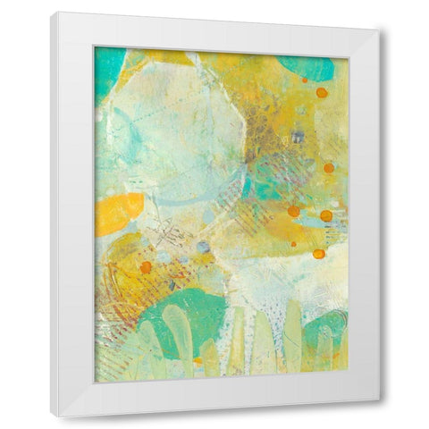 Wim I White Modern Wood Framed Art Print by Jachimiec, Sue