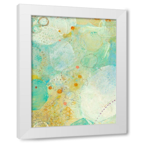 Wim III White Modern Wood Framed Art Print by Jachimiec, Sue