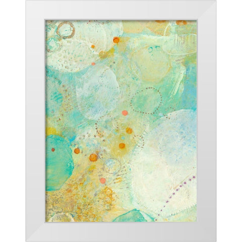 Wim III White Modern Wood Framed Art Print by Jachimiec, Sue