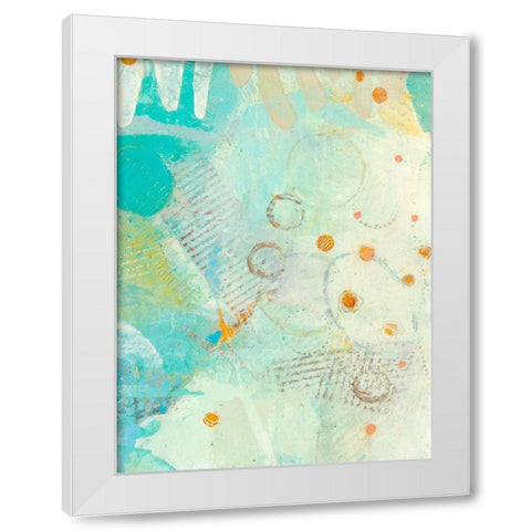 Wim IV White Modern Wood Framed Art Print by Jachimiec, Sue