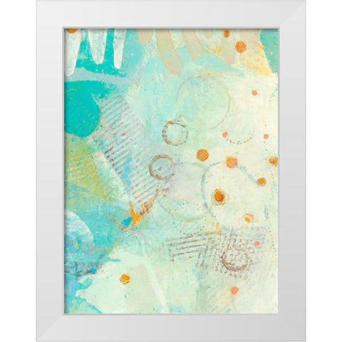 Wim IV White Modern Wood Framed Art Print by Jachimiec, Sue