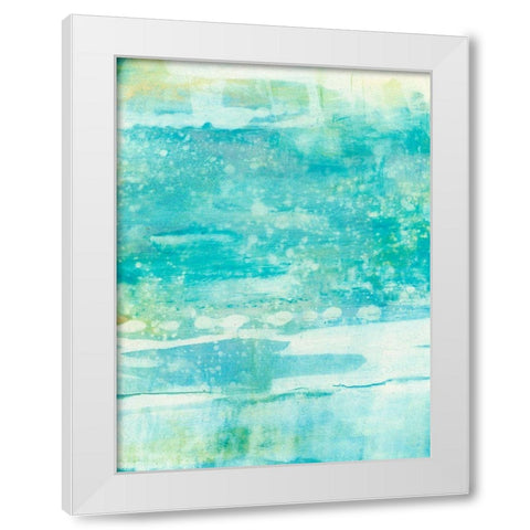 Lacuna III White Modern Wood Framed Art Print by Jachimiec, Sue