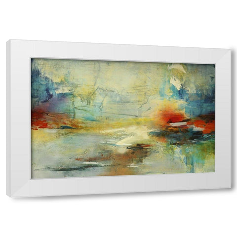 Invierno White Modern Wood Framed Art Print by Villarreal, Gabriela
