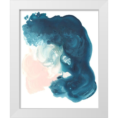 Plunge II White Modern Wood Framed Art Print by Parker, Jennifer Paxton