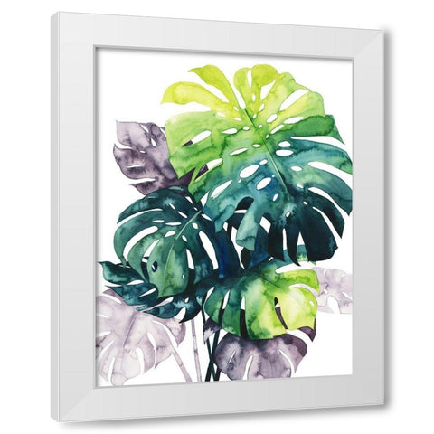 Twilight Palms IV White Modern Wood Framed Art Print by Popp, Grace